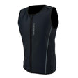 AQ-Tec Unisex Zippered Vest Black-2XS-