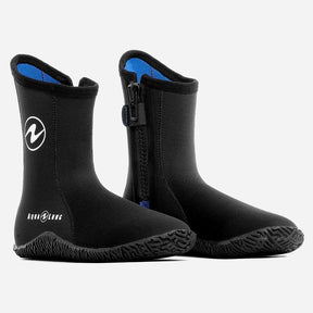 Aqualung 3mm Echozip Dive Boot Black / Blue-Black/Blue-4-