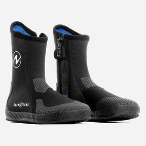 Aqualung 3mm Superzip Dive Boot Black / Blue-Black/Blue-3-