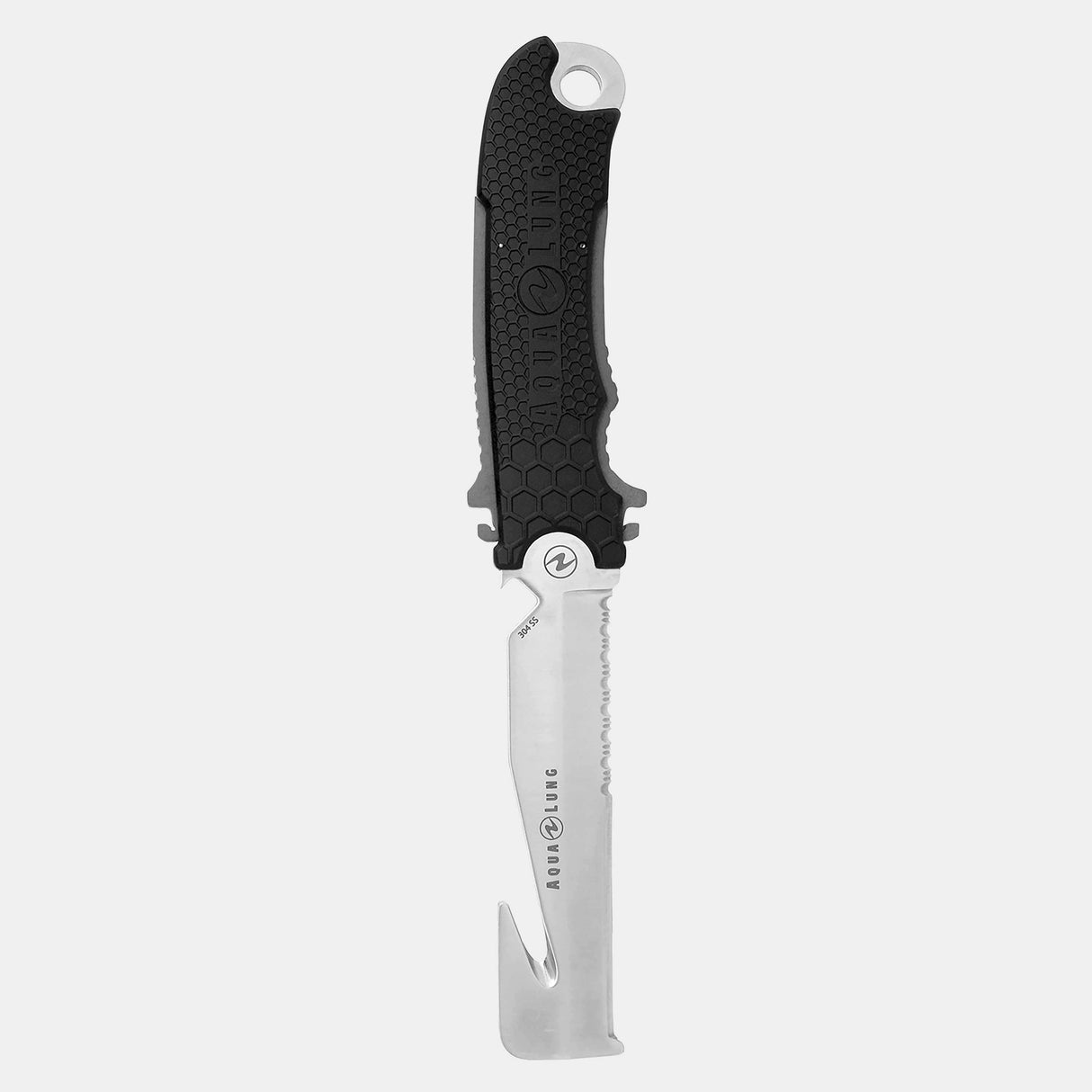 Aqualung Big Squeeze Knife Sheeps Foot Black/Dark Grey-