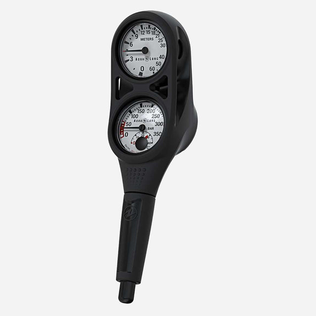 Aqualung Console 2 Gauge Met Black/Black-