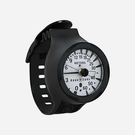 Aqualung Depth Gauge Wrist 200' Black/Black-