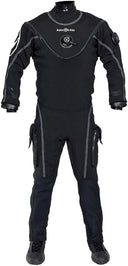 Aqualung Fusion Bullet Skin Drysuit Cover-Black/White-S/M-