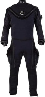 Aqualung Fusion Bullet w/ Aircore Drysuit Black White-Black/White-2XS/XS-