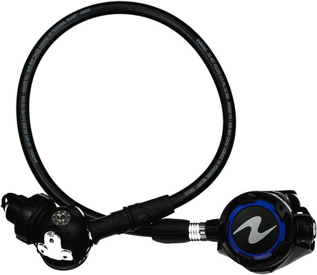 Aqualung Helix Stage 3 Dive Regulator Black + Octopus-