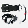 Aqualung HERO Snorkeling Set-Black - Black-S/M-