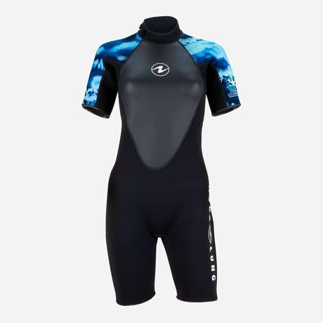 Aqualung Hydroflex Shorty 3/2mm Womens Dive Wetsuit-