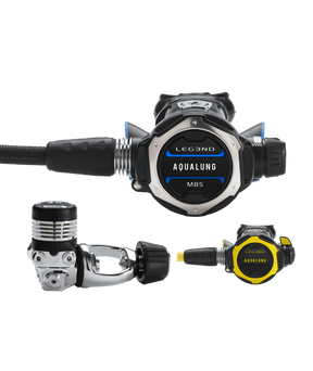 Aqualung LEG3ND MBS Yoke Regulator Set with Octo-