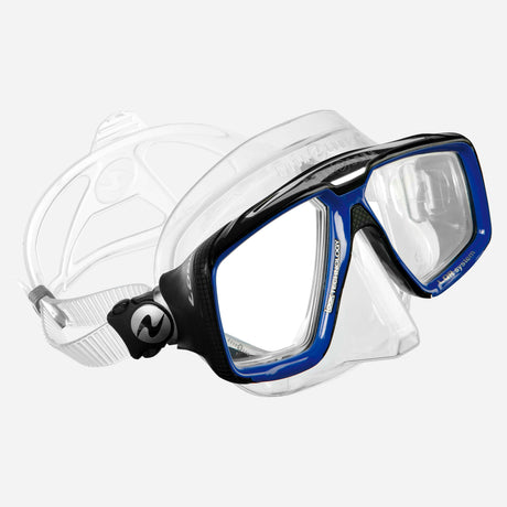 Aqualung Look Scuba Diving Mask-Transparent/Silver-