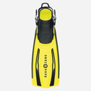 Aqualung Stratos Adjustable Open Heel Dive Fins-Hot Lime/Dark Grey-S-