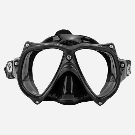 Aqualung Teknika Scuba Diving Mask-Black/Black-
