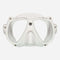 Aqualung Teknika Scuba Diving Mask-White/White-