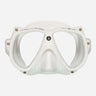 Aqualung Teknika Scuba Diving Mask-White/White-