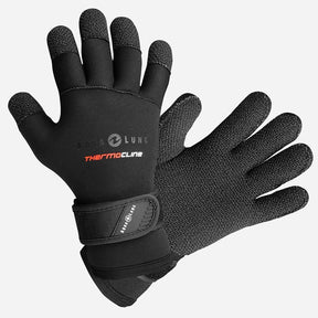 Aqualung Thermo Kev Dive Gloves 5mm-Black/Red-S-