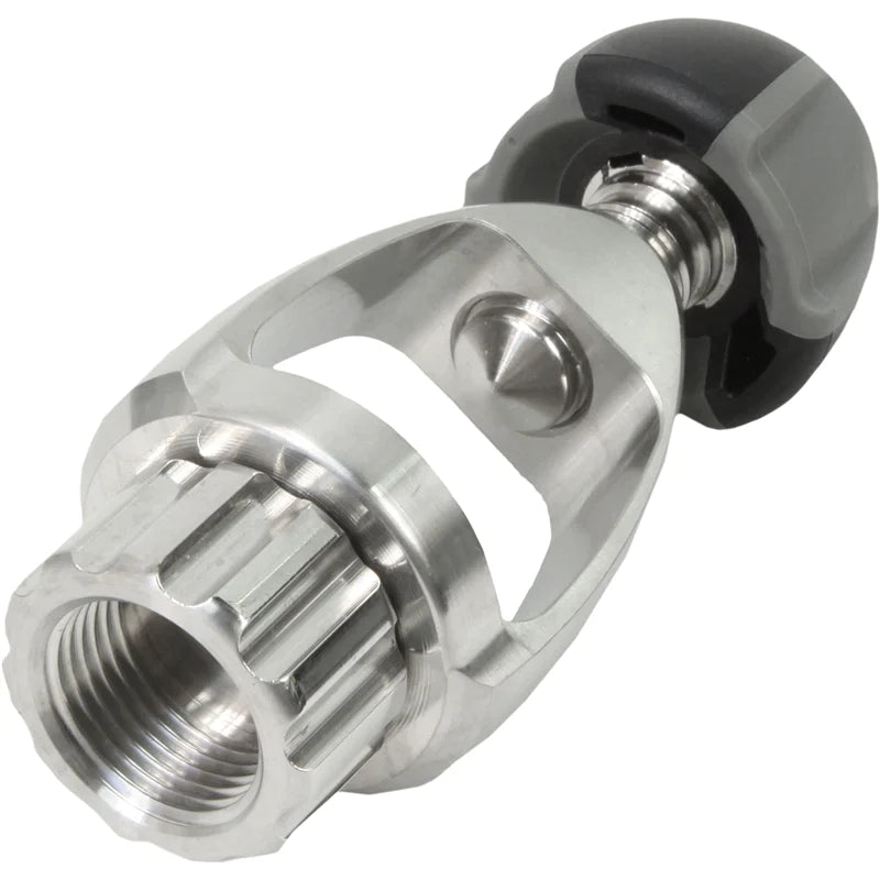 Open Box Atomic Aquatics DIN to Yoke Adapter Stainless