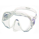 Atomic Aquatics Frameless Mask-Clear/Purple-Medium-