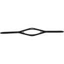 Atomic Aquatics Mask Strap-Black/Grey-