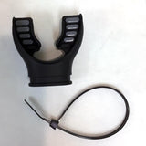 Atomic Aquatics Mouthpiece w/ installation-Gray/Black Kit-