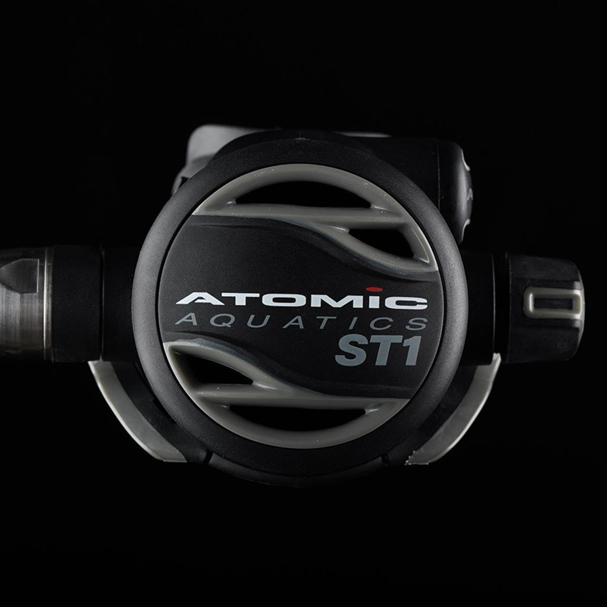 Open Box Atomic Aquatics ST1 Second Stage only, 32" hose, Gray