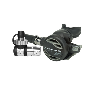 Atomic Aquatics ST1 Regulator Yoke Sealed Set w/ ST1 Color Kit Included-Din Sealed-Gray-