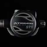 Atomic Aquatics ST1 Second Stage only, 32" hose, Gray-