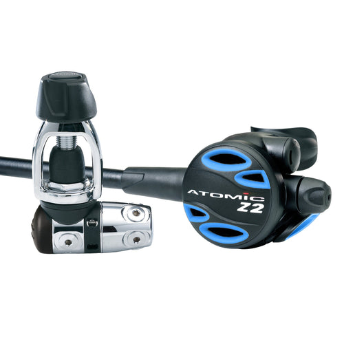 Atomic Aquatics Z2 Regulator Yoke Set with Z2 Color Kit Included-YOKE-Royal Blue-