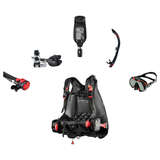 Atomic Aquatics Elite Scuba Package – BC2 BCD + B2 Regulator + SS1 Octo + ProPlus 4.0 Computer + Venom Mask & SV2 Snorkel —…