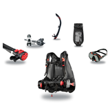 Atomic Aquatics Elite Scuba Package – BC2 BCD + B2 Regulator + SS1 Octo + ProPlus 4.0 Computer + Venom Mask & SV2 Snorkel —…