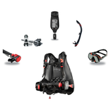 Atomic Aquatics Elite Scuba Package – BC2 BCD + B2 Regulator + SS1 Octo + ProPlus 4.0 Computer + Venom Mask & SV2 Snorkel —…
