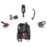 Atomic Aquatics Elite Scuba Package – BC2 BCD + B2 Regulator + SS1 Octo + ProPlus 4.0 Computer + Venom Mask & SV2 Snorkel —…