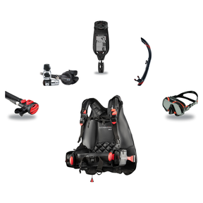 Atomic Aquatics Elite Scuba Package – BC2 BCD + B2 Regulator + SS1 Octo + ProPlus 4.0 Computer + Venom Mask & SV2 Snorkel —…