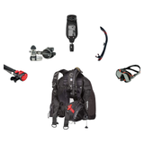 Atomic Aquatics Elite Scuba Package – BC2 BCD + B2 Regulator + SS1 Octo + ProPlus 4.0 Computer + Venom Mask & SV2 Snorkel —…