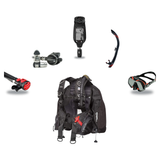 Atomic Aquatics Elite Scuba Package – BC2 BCD + B2 Regulator + SS1 Octo + ProPlus 4.0 Computer + Venom Mask & SV2 Snorkel —…