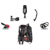 Atomic Aquatics Elite Scuba Package – BC2 BCD + B2 Regulator + SS1 Octo + ProPlus 4.0 Computer + Venom Mask & SV2 Snorkel —…