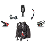 Atomic Aquatics Elite Scuba Package – BC2 BCD + B2 Regulator + SS1 Octo + ProPlus 4.0 Computer + Venom Mask & SV2 Snorkel —…