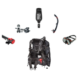 Atomic Aquatics Elite Scuba Package – BC2 BCD + B2 Regulator + SS1 Octo + ProPlus 4.0 Computer + Venom Mask & SV2 Snorkel —…