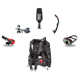 Atomic Aquatics Elite Scuba Package – BC2 BCD + B2 Regulator + SS1 Octo + ProPlus 4.0 Computer + Venom Mask & SV2 Snorkel —…