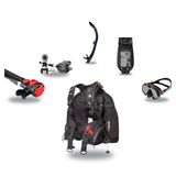 Atomic Aquatics Elite Scuba Package – BC2 BCD + B2 Regulator + SS1 Octo + ProPlus 4.0 Computer + Venom Mask & SV2 Snorkel —…