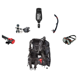 Atomic Aquatics Elite Scuba Package – BC2 BCD + B2 Regulator + SS1 Octo + ProPlus 4.0 Computer + Venom Mask & SV2 Snorkel —…