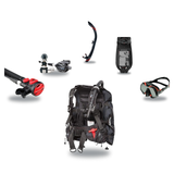 Atomic Aquatics Elite Scuba Package – BC2 BCD + B2 Regulator + SS1 Octo + ProPlus 4.0 Computer + Venom Mask & SV2 Snorkel —…
