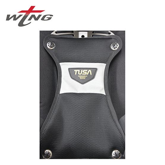 Tusa T-Wing Aluminum Harness, Back Inflate, Adjustable BC