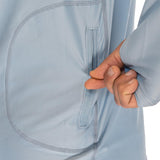 Bare Eclips Hooded Rashguard Mens Grey-