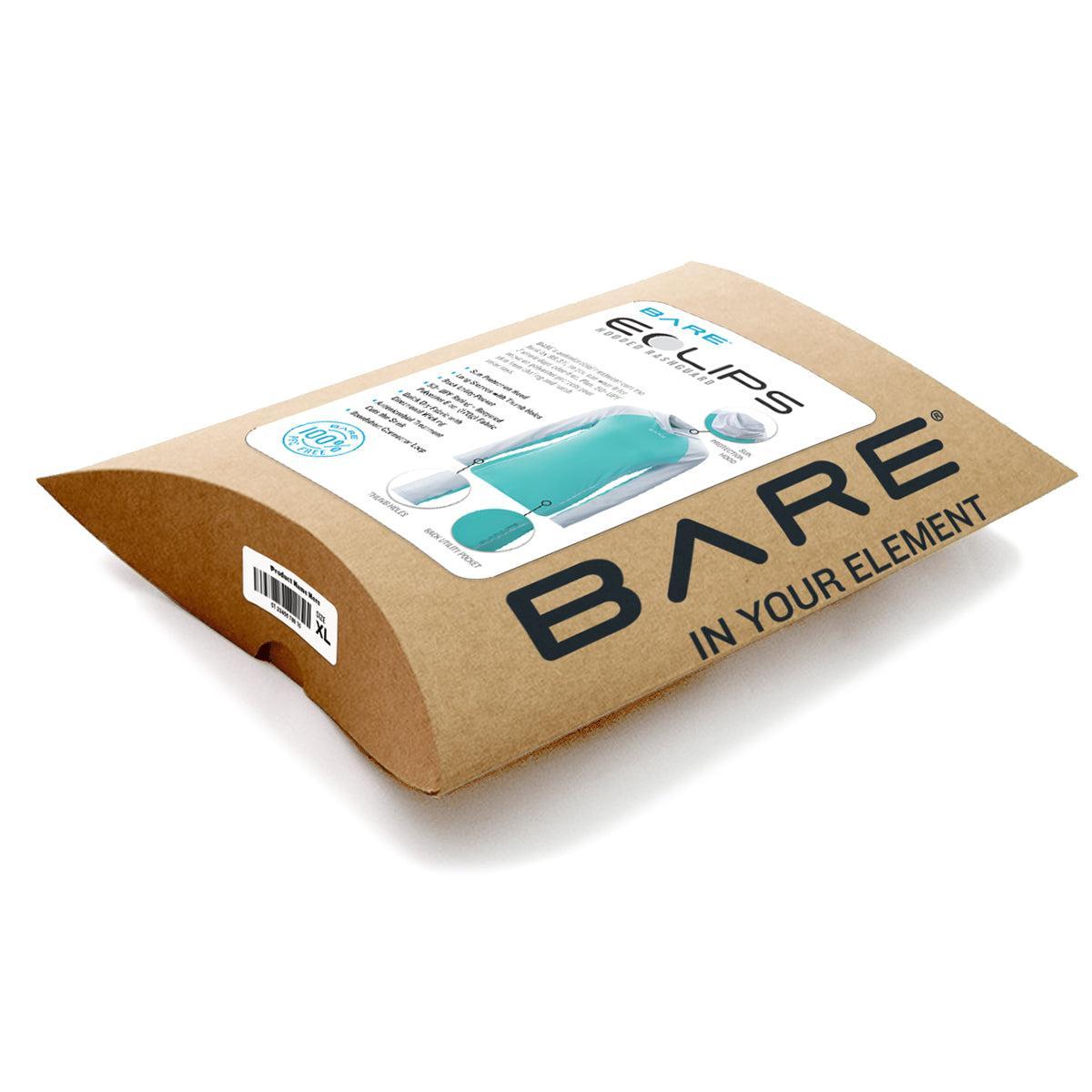 Bare Eclips Hooded Rashguard Womens Aqua-