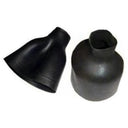 Bare Latex Bottleneck Wrist Seal (Short)-Black-M-