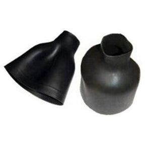 Bare Latex Bottleneck Wrist Seal (Short)-Black-M-
