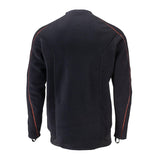 Bare Polar Stretch Mid-Layer Top Mens Black-