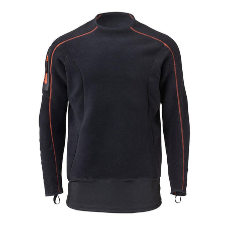 Bare Polar Stretch Mid-Layer Top Mens Black