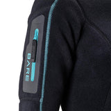 Bare Polar Stretch Mid-Layer Top Womens Black-