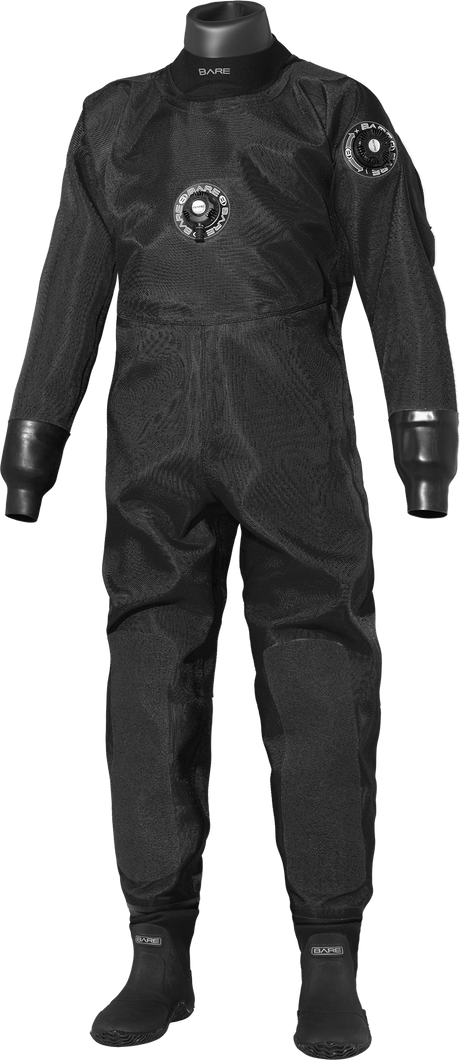 Bare Trilam Commercial HD Pro Dry, Mens-Black-S-