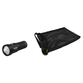 BigBlue Lobster Season Package – TL2900P 2900 Lumen Narrow Beam Tech Light + Free Morifish Game Bag — Glossy Black